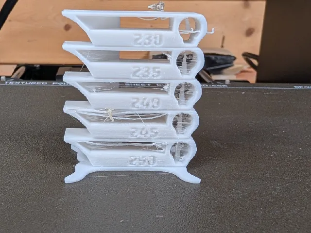 Prusa MK3.5S temperature tower temp ready to print