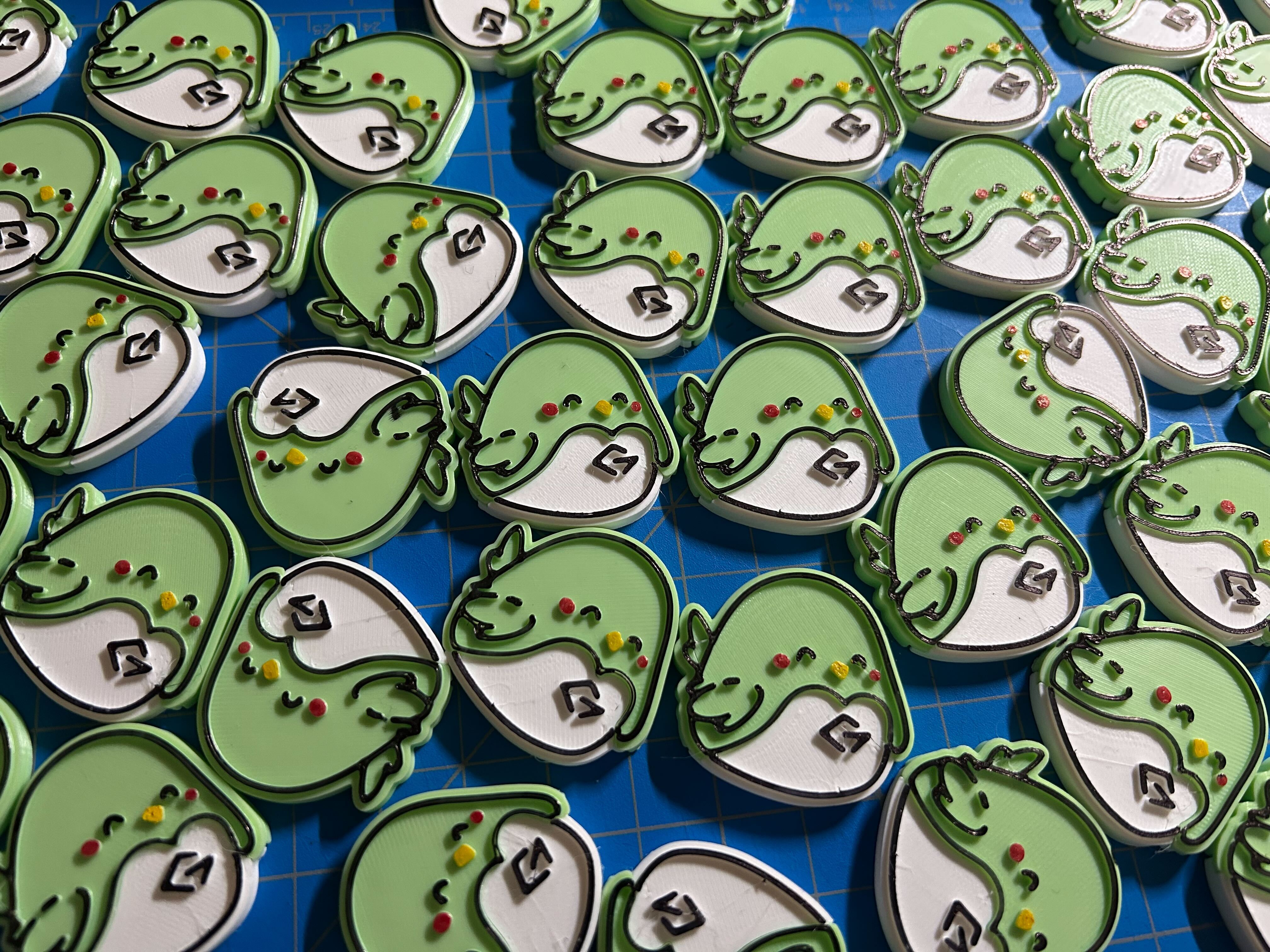 GOT7 Bird Magnet, Extruded Version