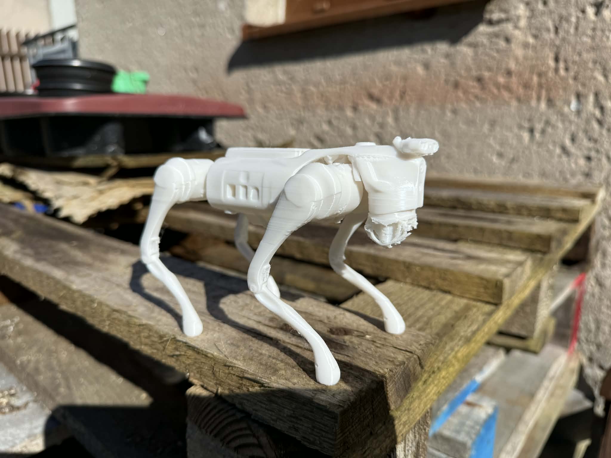 Miniatura 2 do modelo 3D Unitree Go2 Robot Dog