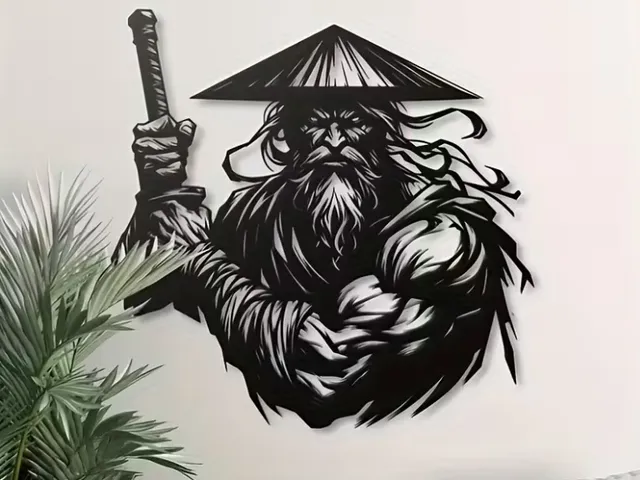 Samurai Warrior Wall Art