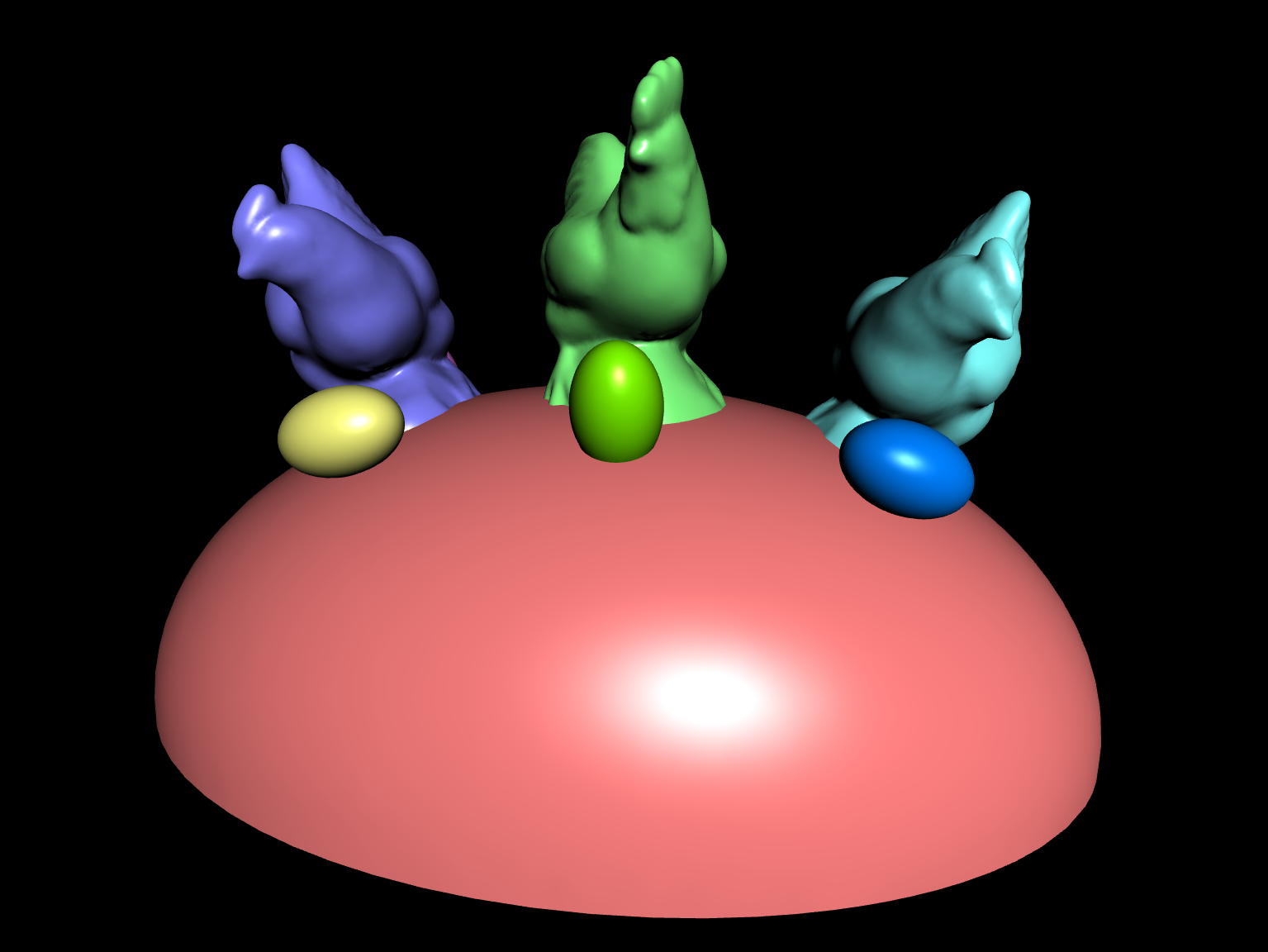 Living on the egg