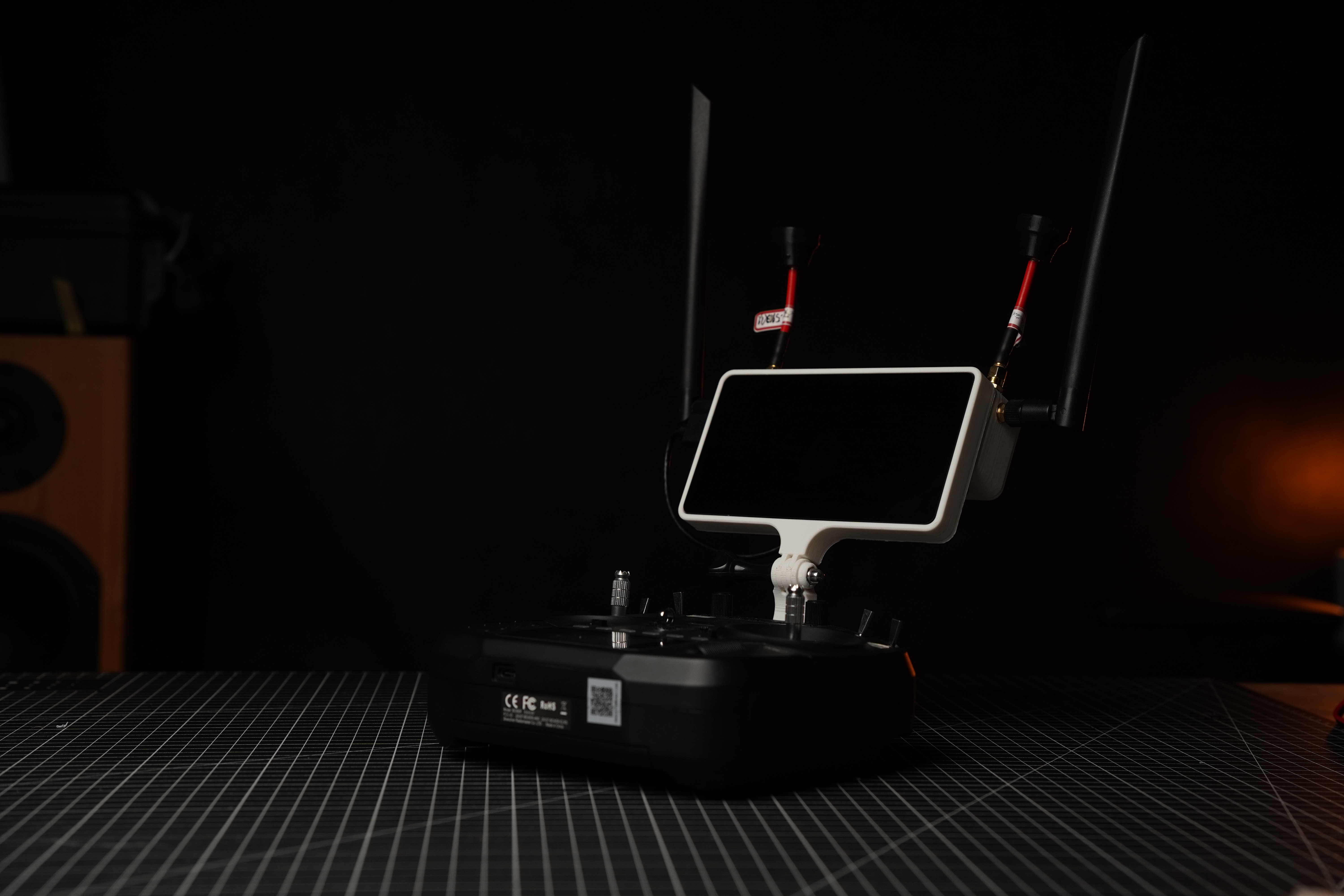 OpenIPC Ruby FPV Bonnet VRX with display bracket