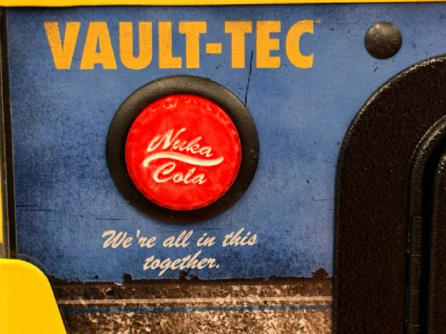 Nuka Cola Start Button for Stern Fallout Pinball
