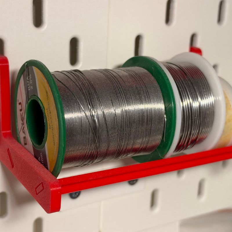 Solder spool holder for Skådis by MileStorm | Download free STL model ...