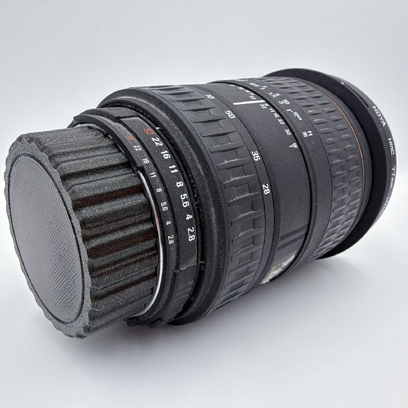 Nikon F Mount Lens & Body Caps by Fyrby Additive | Download free STL ...