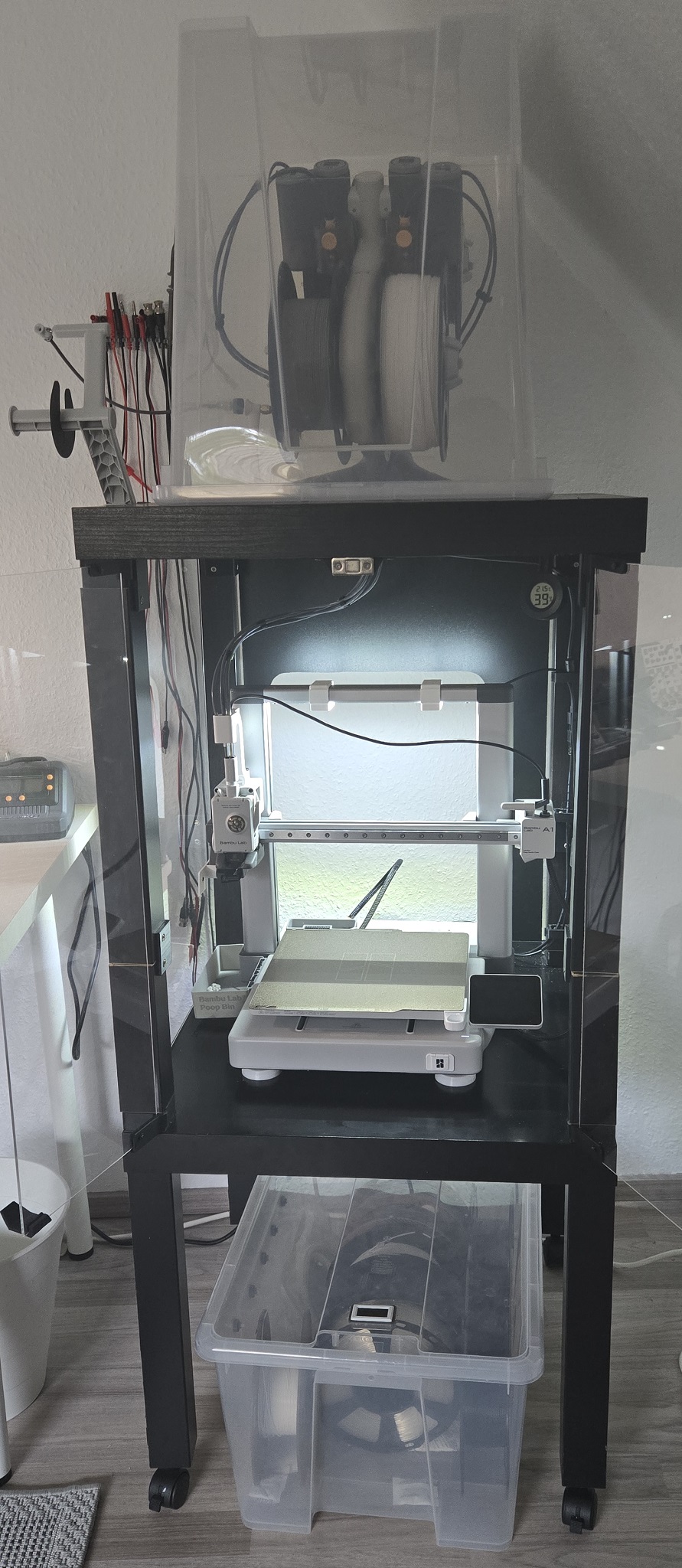 Housing for Bambulab A1 including AMS Lite