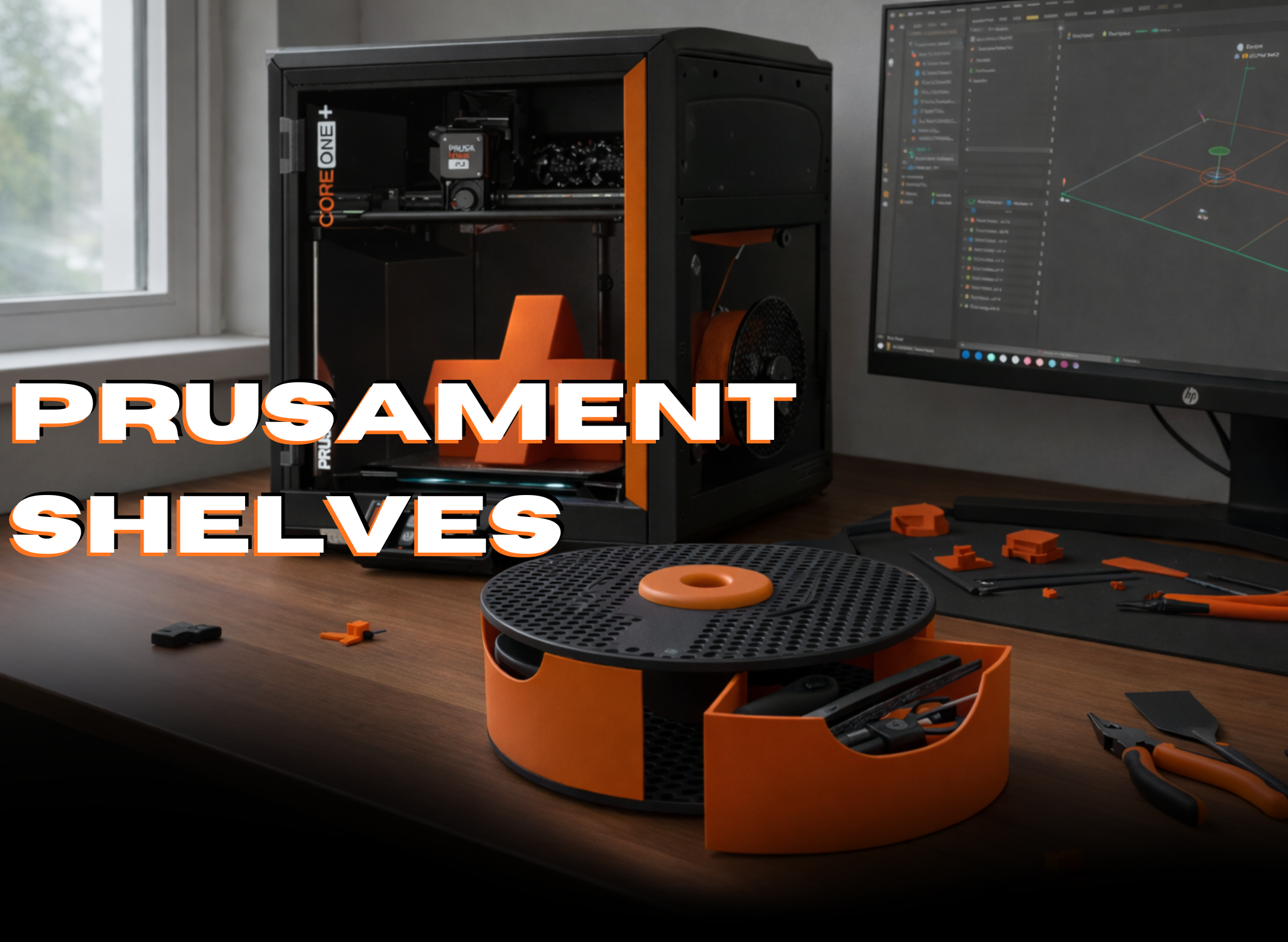 Prusament spool drawers