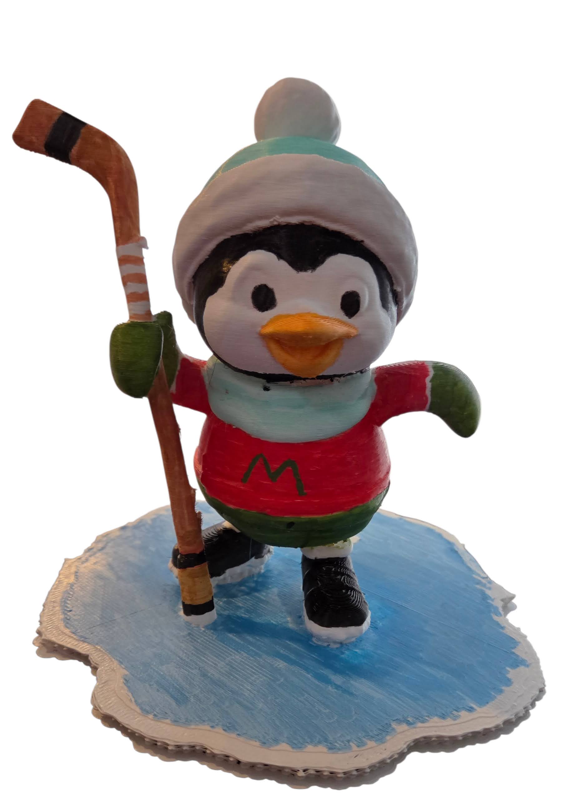 Penguin Ice-skating — thumbnail 2