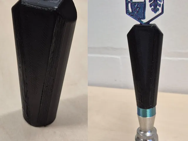 Beer Tap Handle (threaded, customizable)
