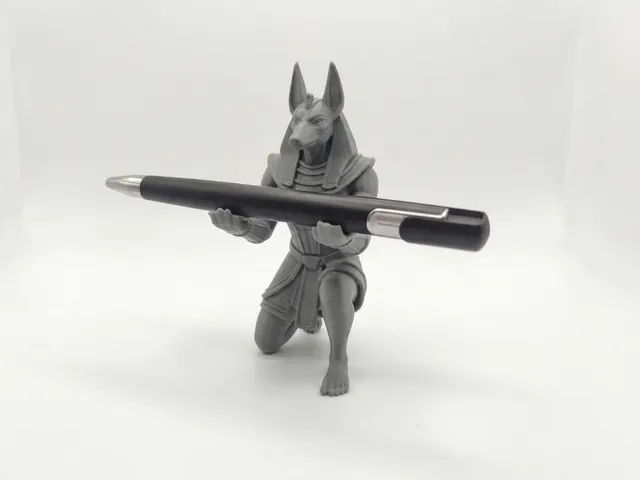 Anubis pen holder