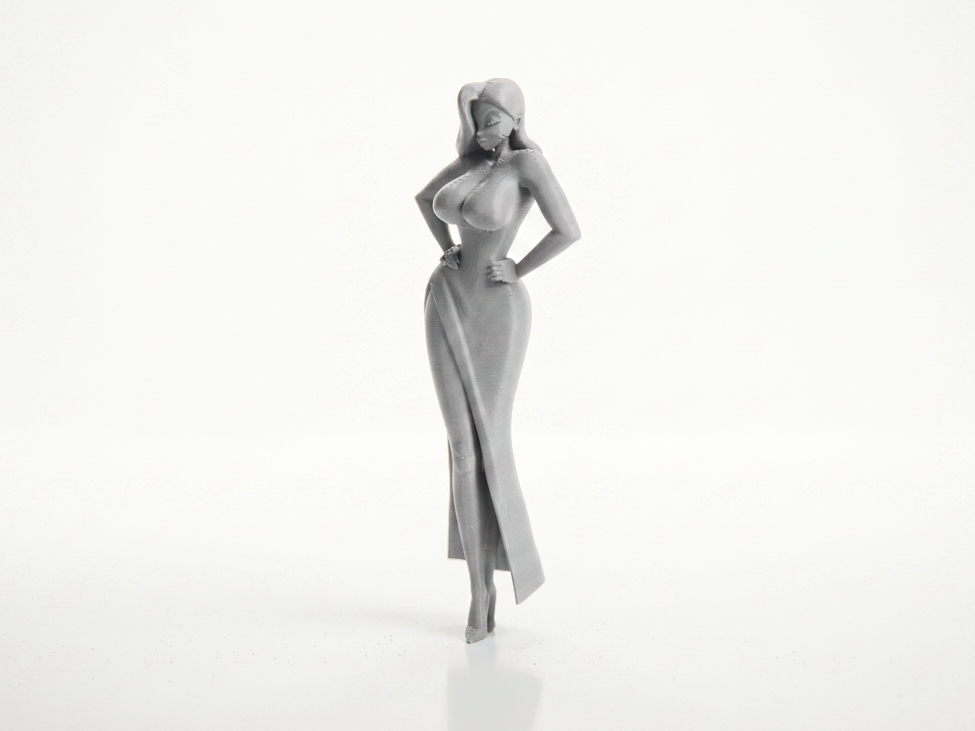 Elegant Woman Figurine Statue 3D Printable