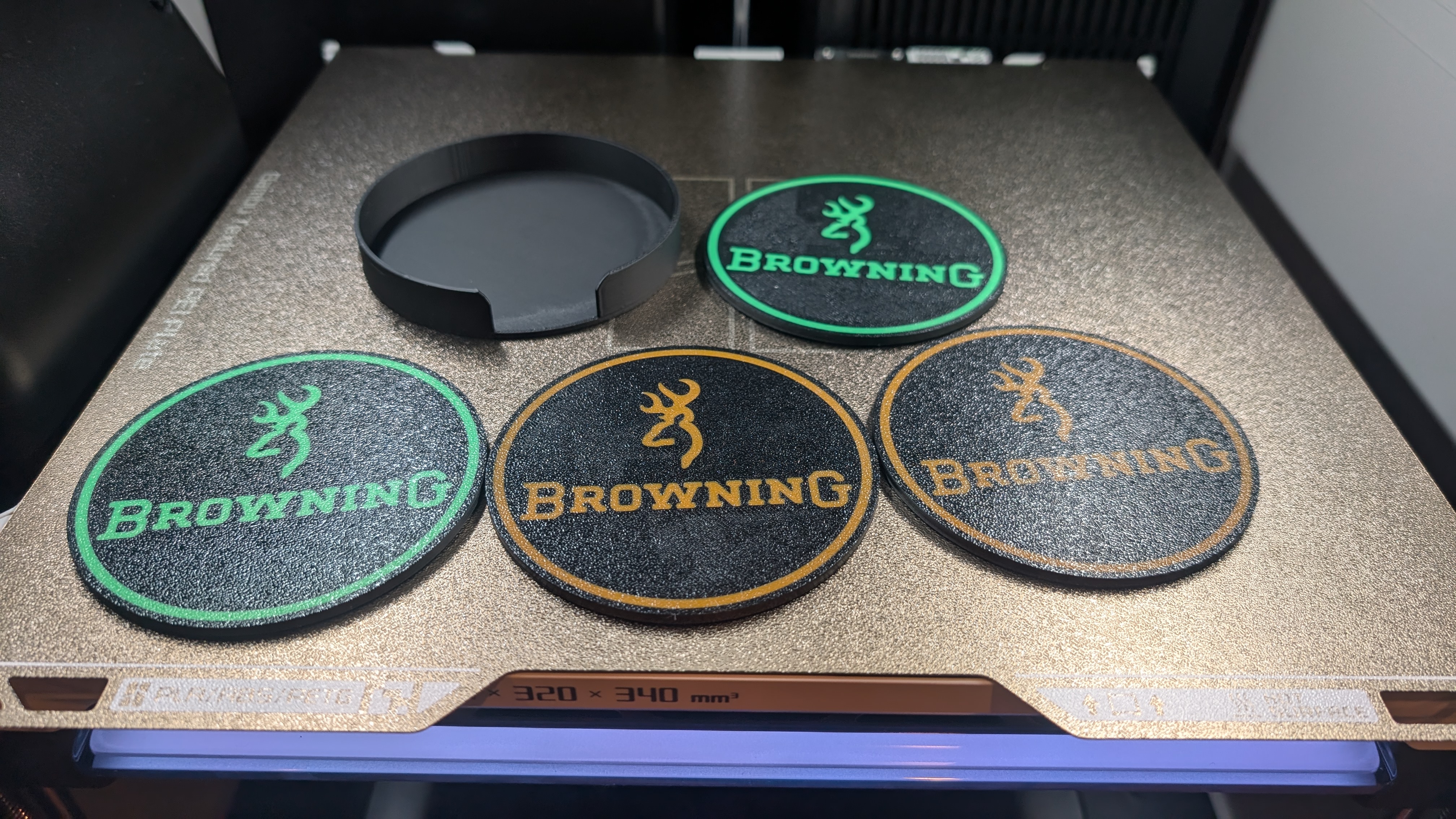 Browning Head Coster And Holder