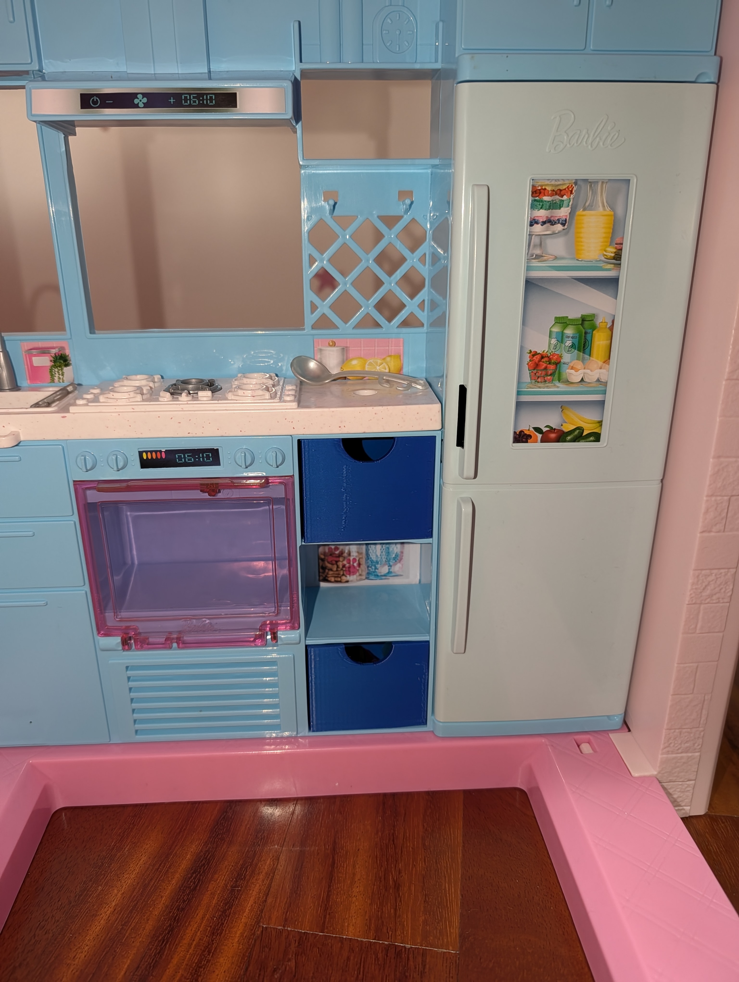 Barbie dreamhouse drawer