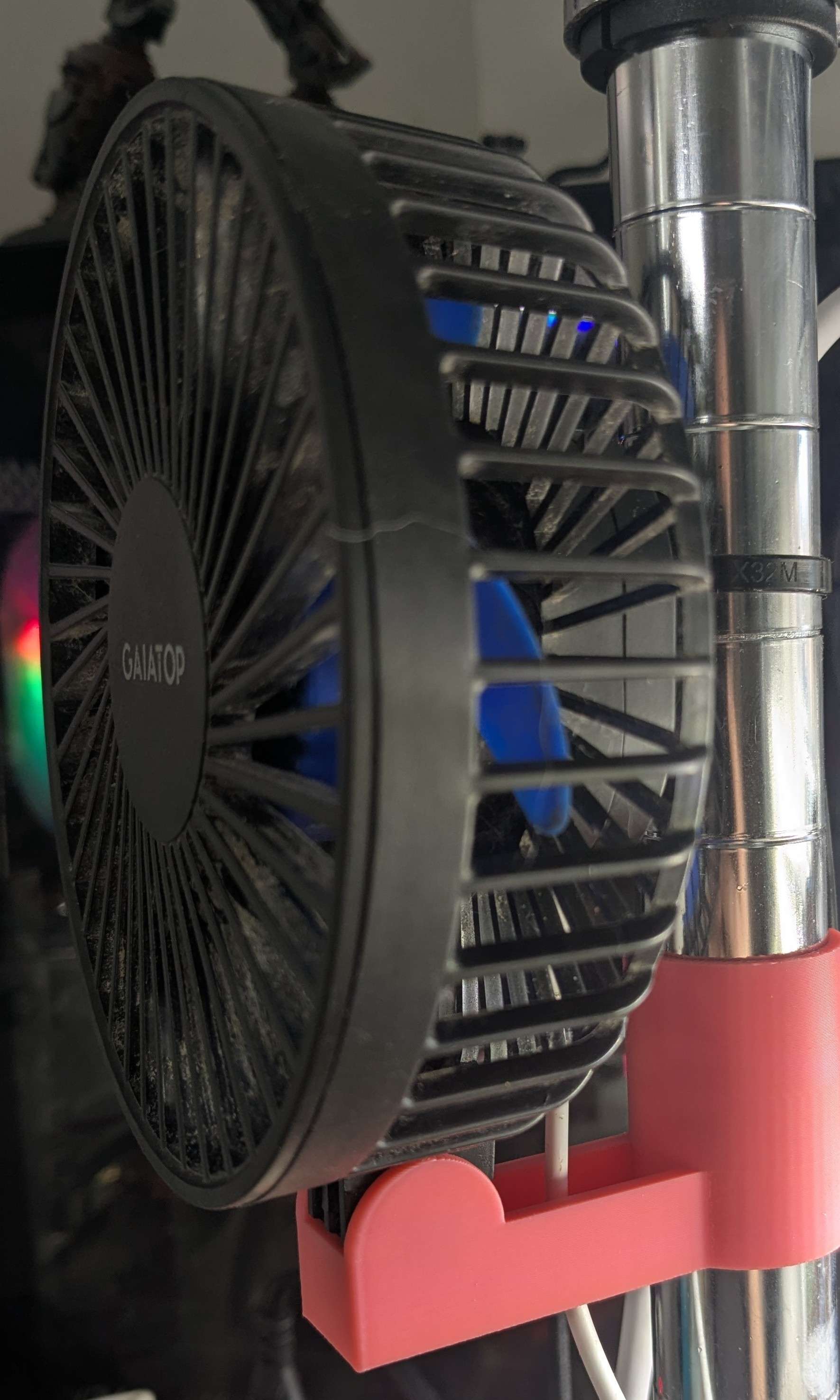 USB Fan Clip for Metal Shelf