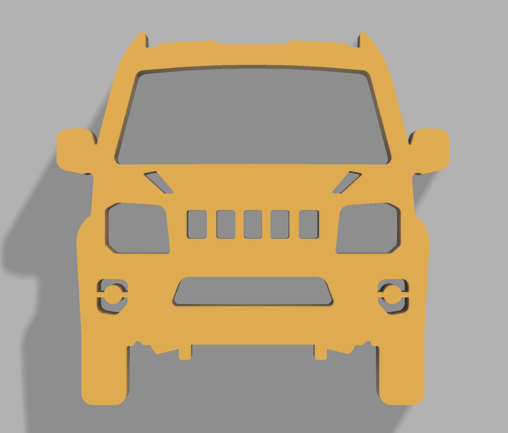 Suzuki Jimny keychain.