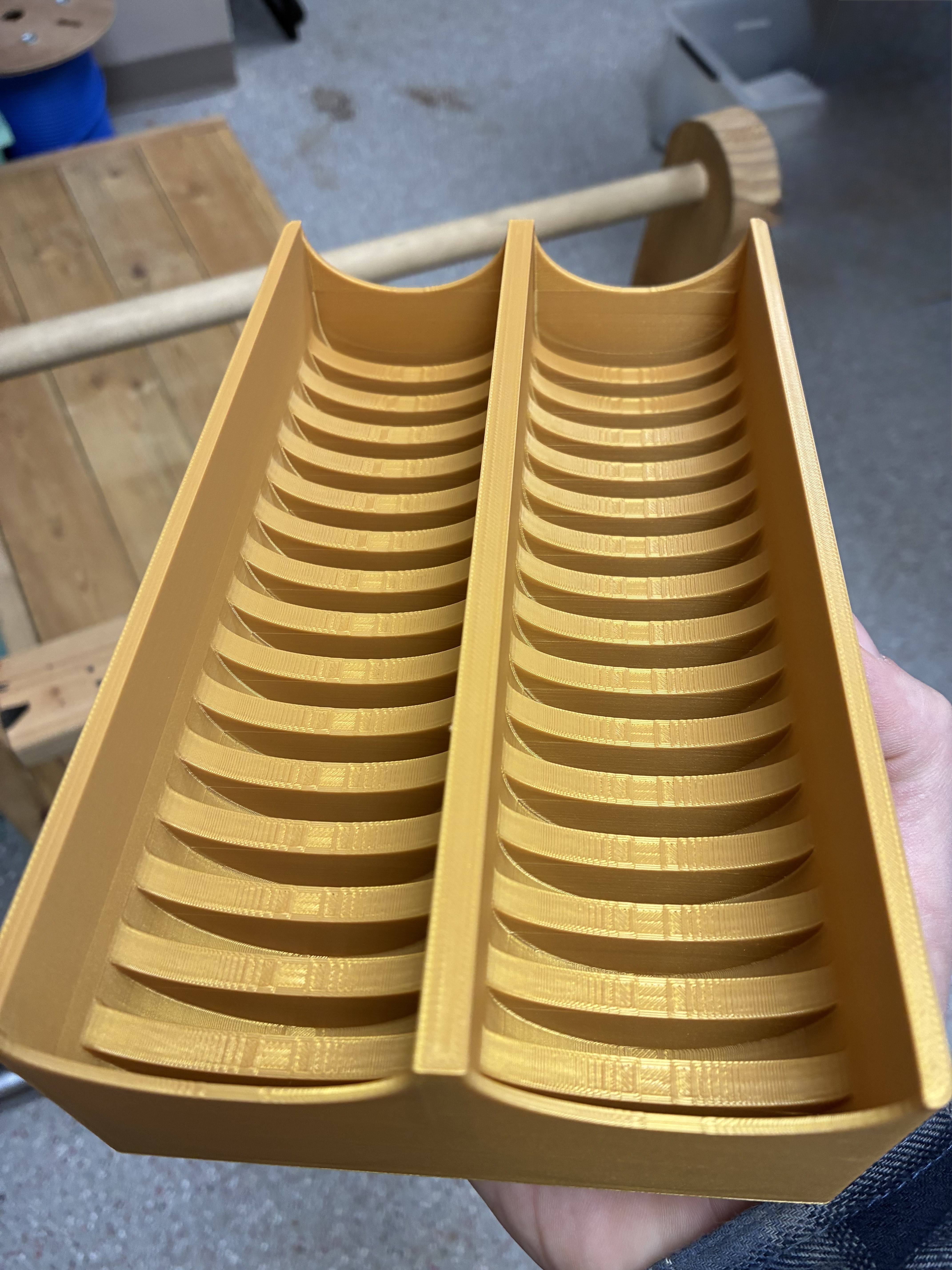 Double Row Coin Storage Box - 46 MM