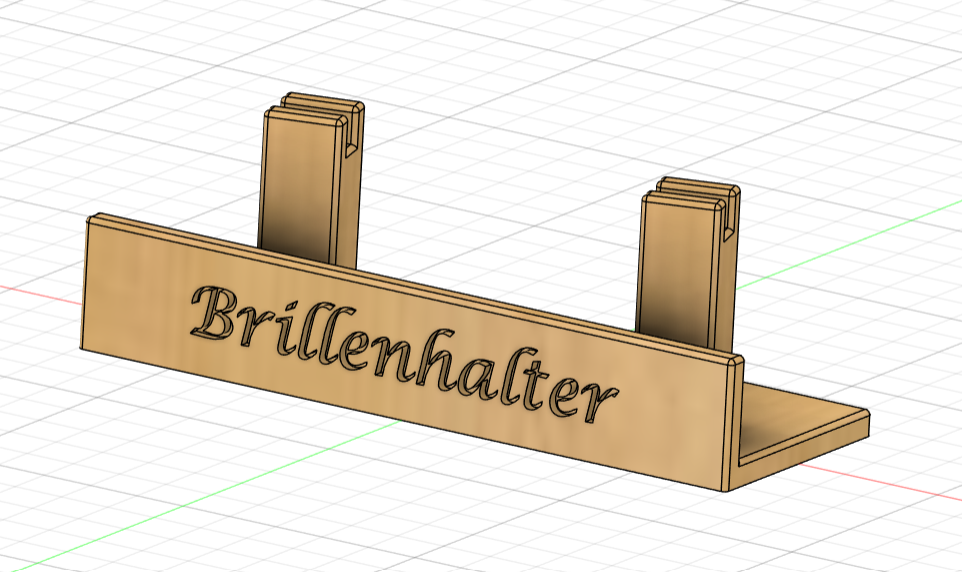 Brillenhalter mit & ohne Text
