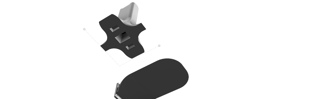 Headphone Stand with Wall mount accesory