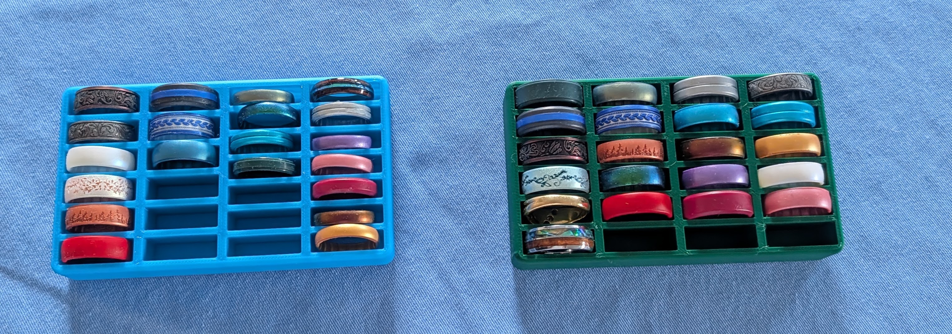 Ring boxes, specifically for Enso rings, but can work with others