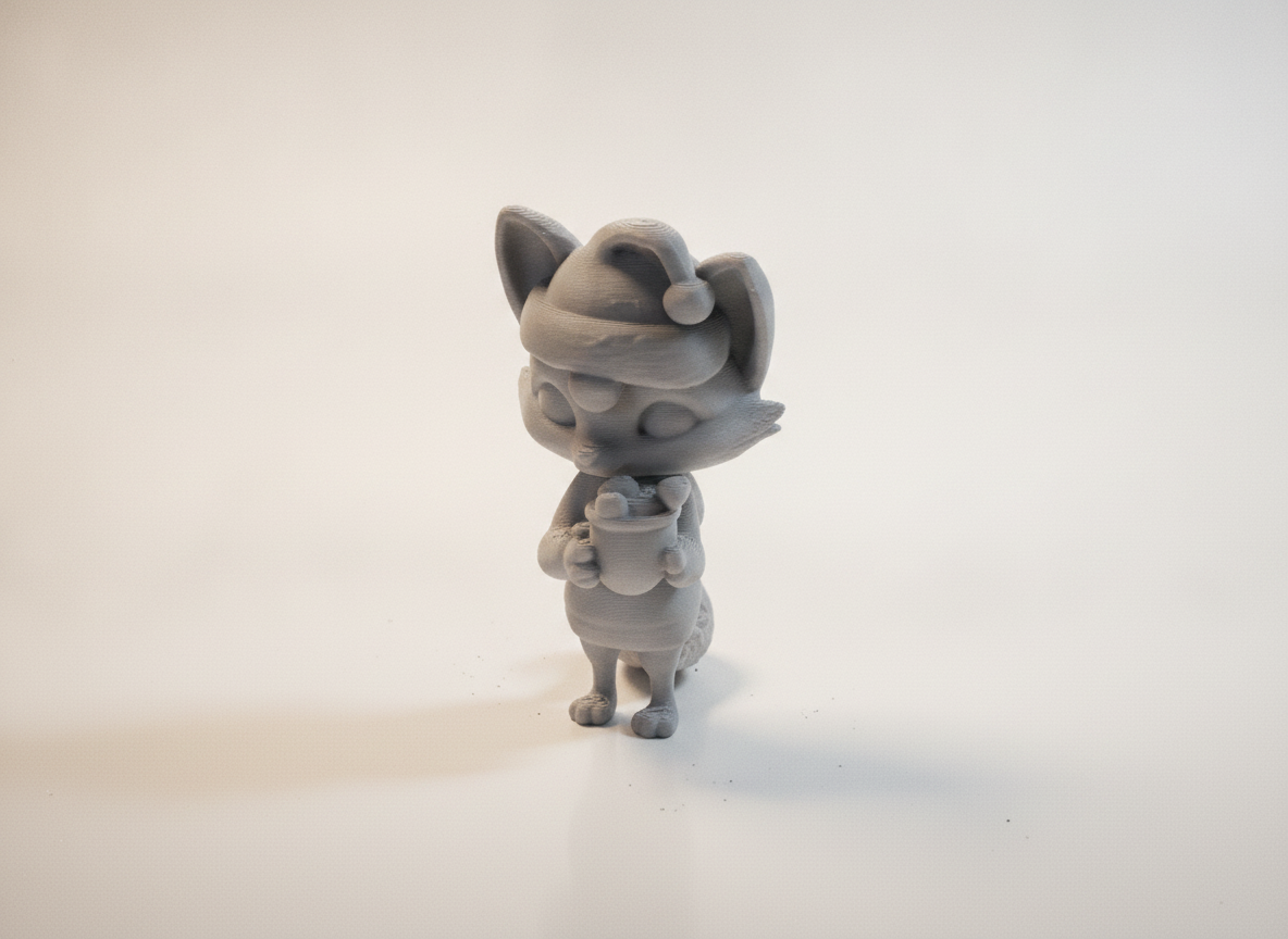 Christmas Chibi Fox — miniatura 2