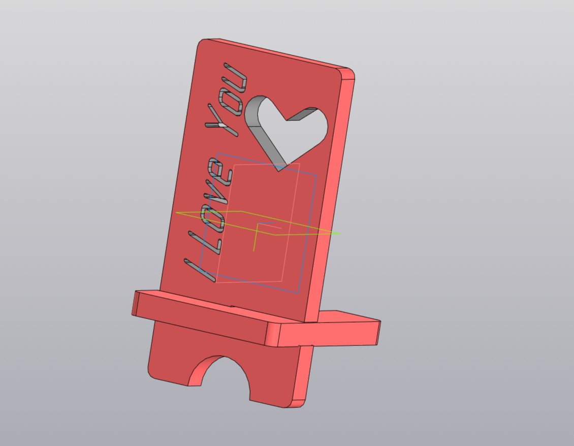 I love You phone Stand