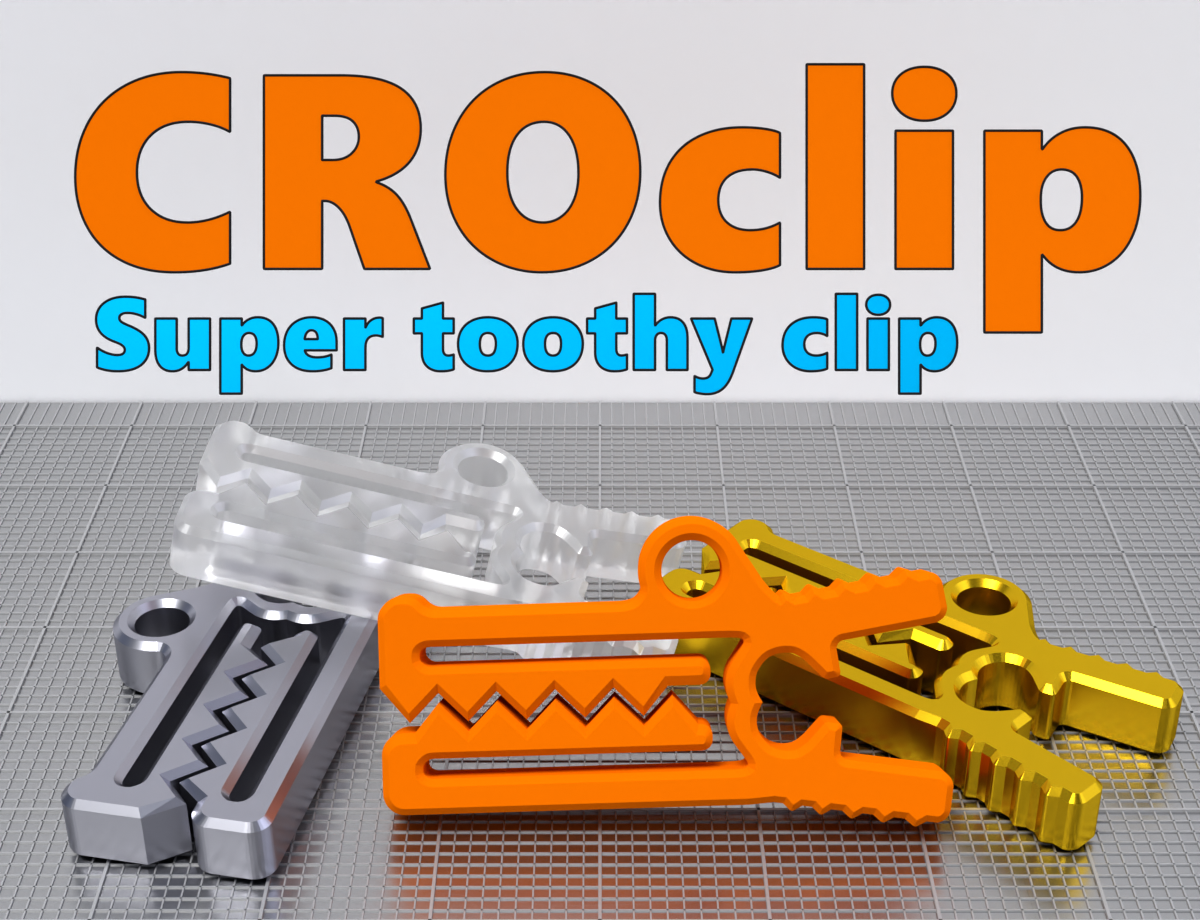 CROclip toothy clip