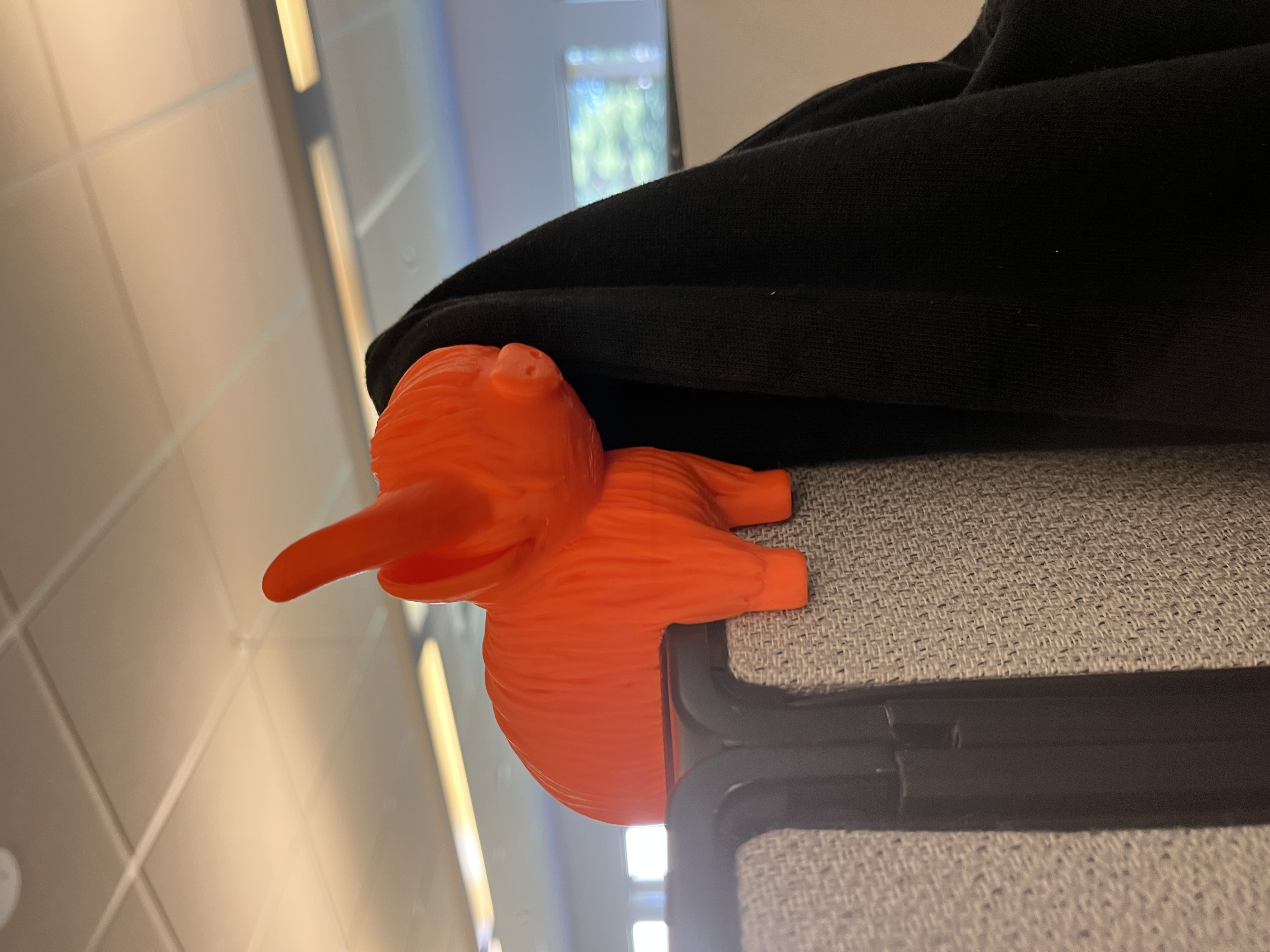 Highland Cow Cubicle Coat Hanger - EXTENDED