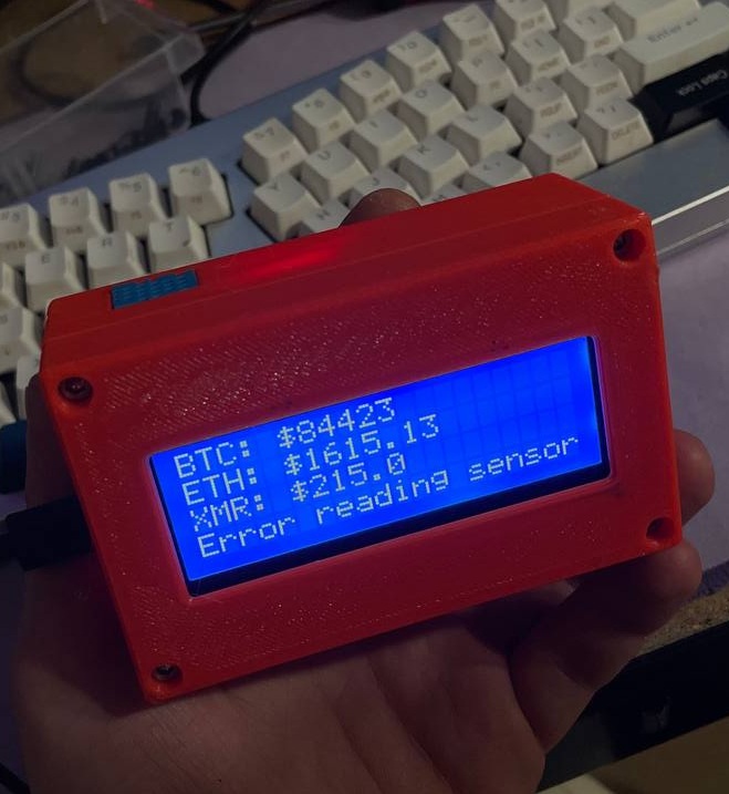 Infostation 2004A ESP32 DHT22
