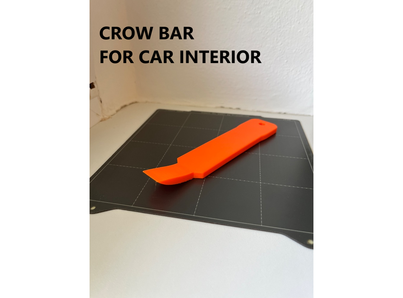 CROWBAR FOR CAR INTERIOR