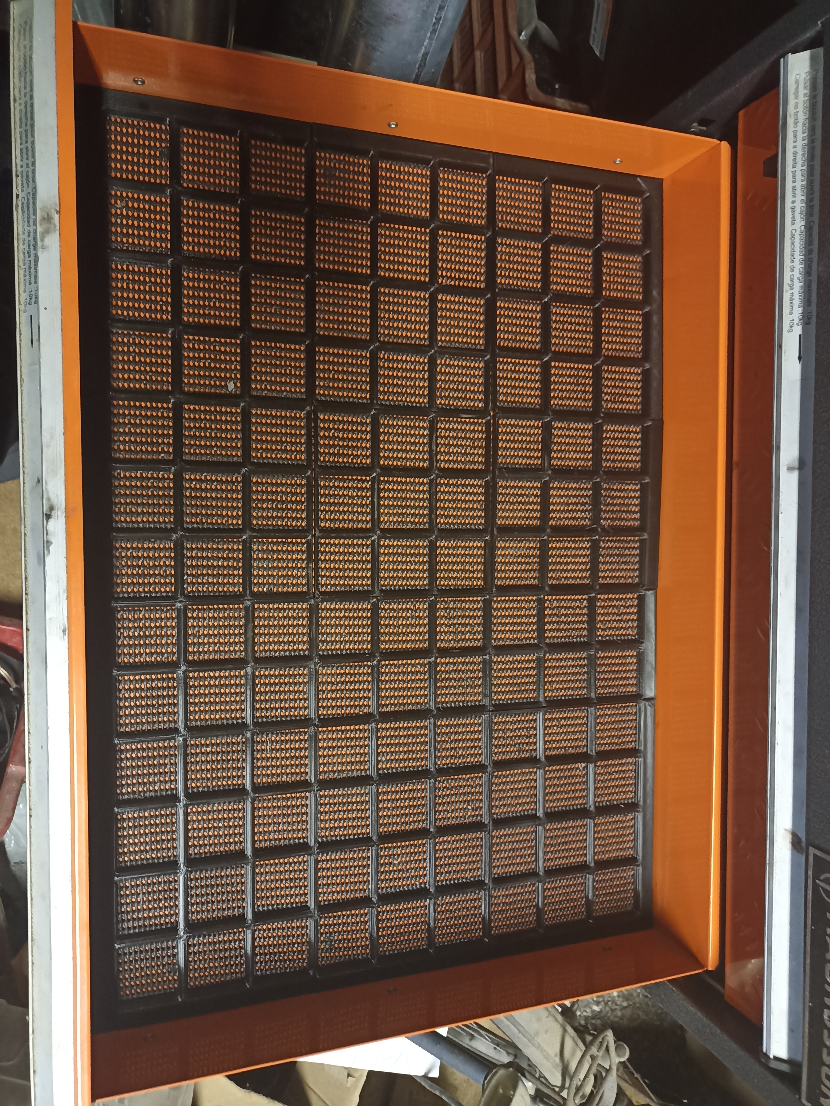Gridfinity baseplates for big magnusson toolbox