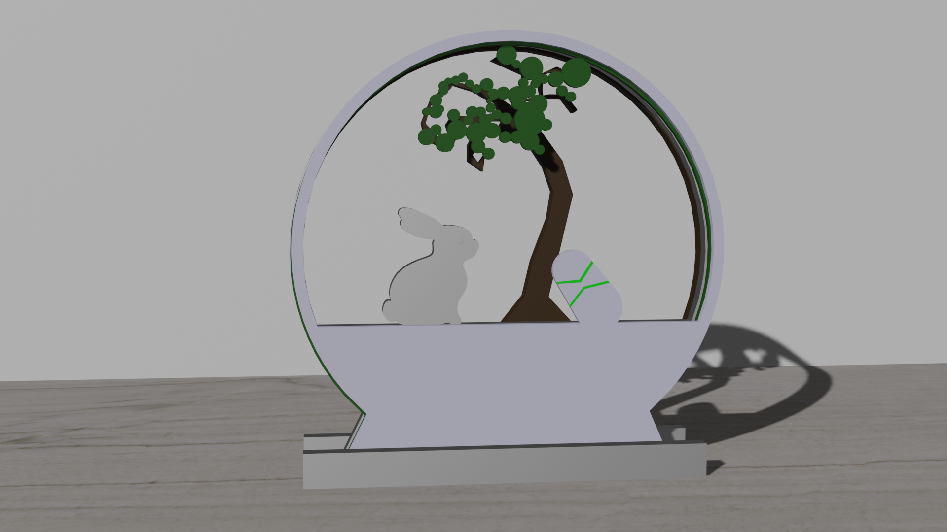 Easter rabbit decoration