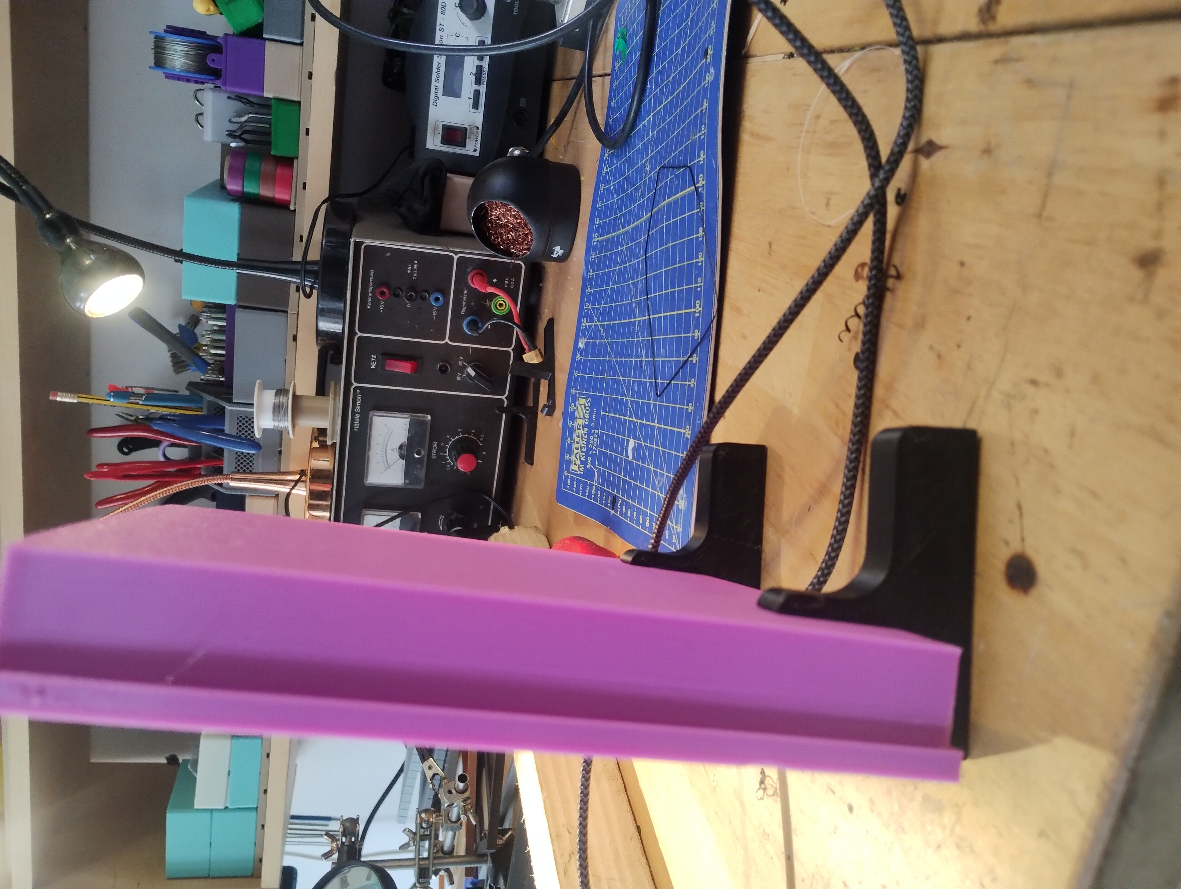 LED Matrix frame stand - plus 10/15mm base