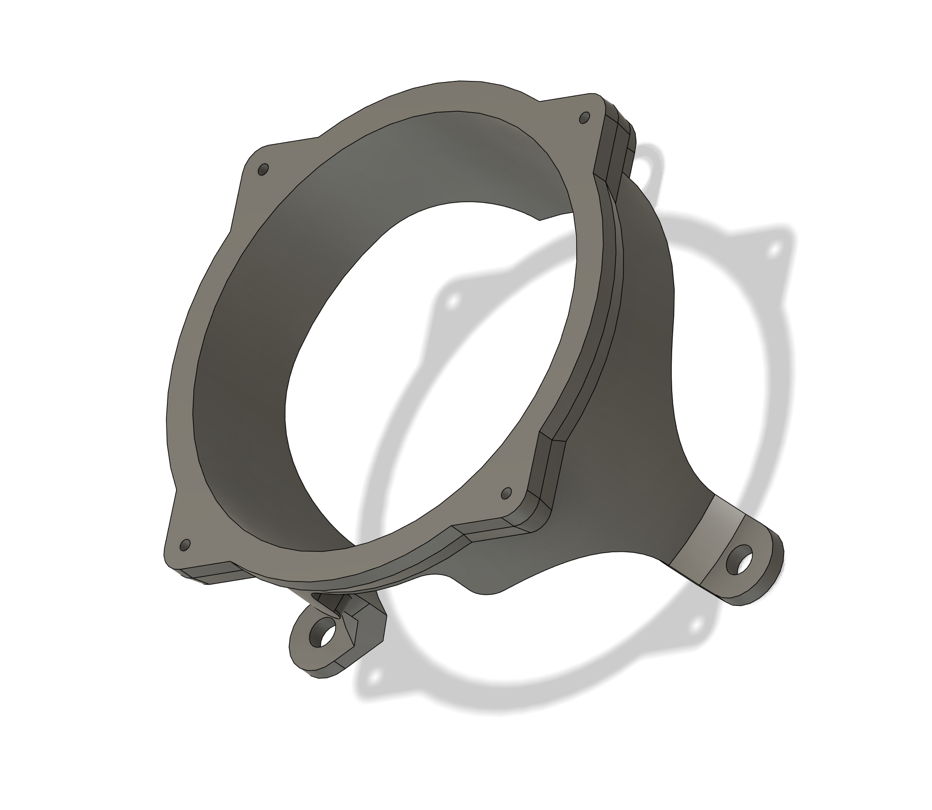 Smart 453 Rear Speaker Bracket
