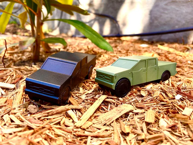 Toy Truck - print-in-place