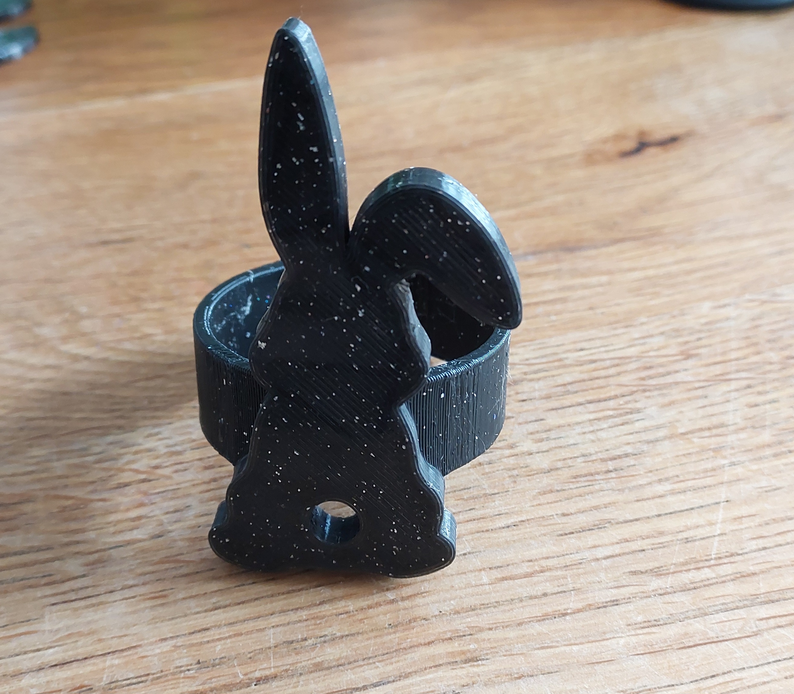 Miniatura 2 do modelo 3D Easter bunny napkin ring