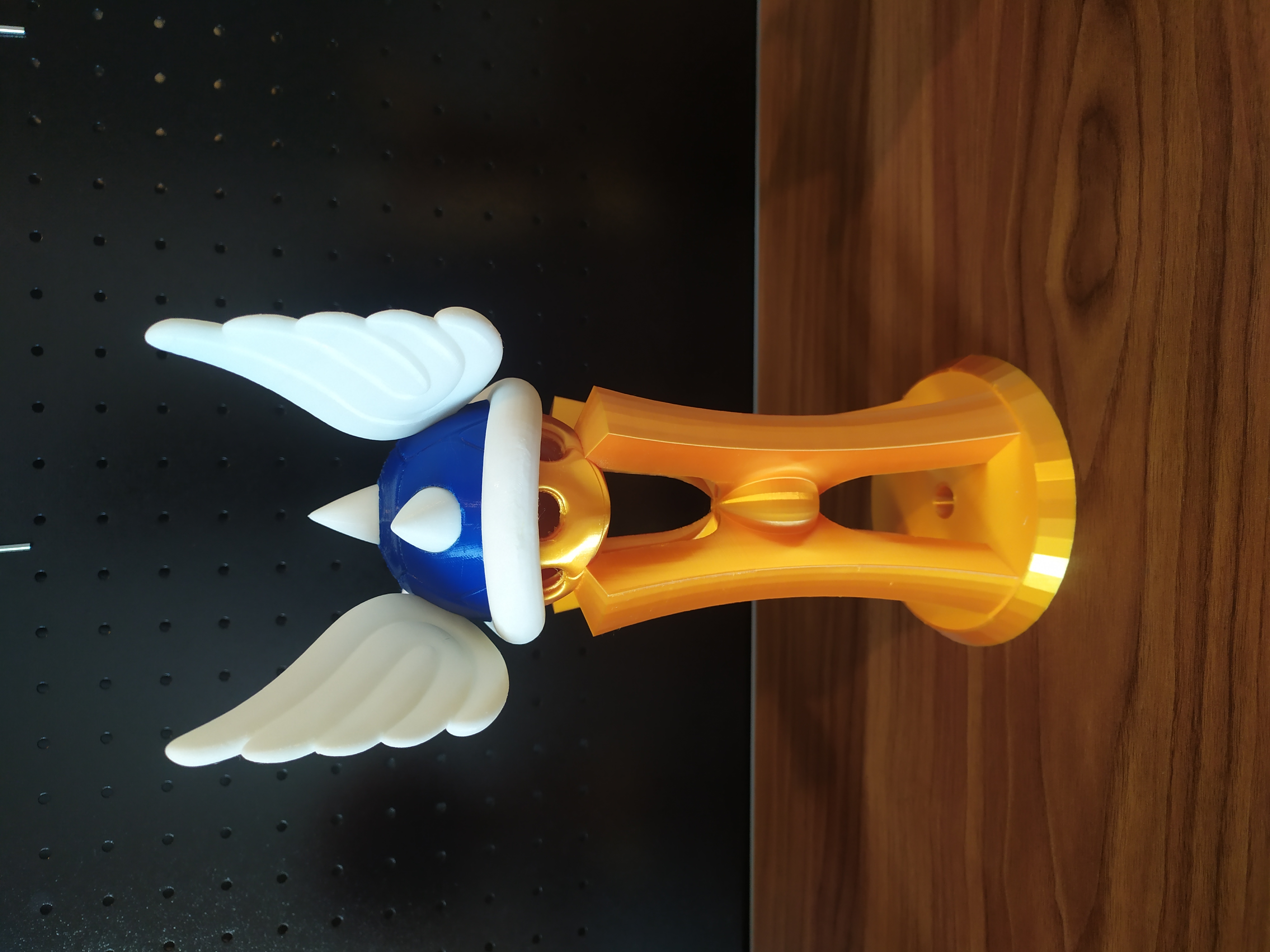 Mario Blue Shell trophy