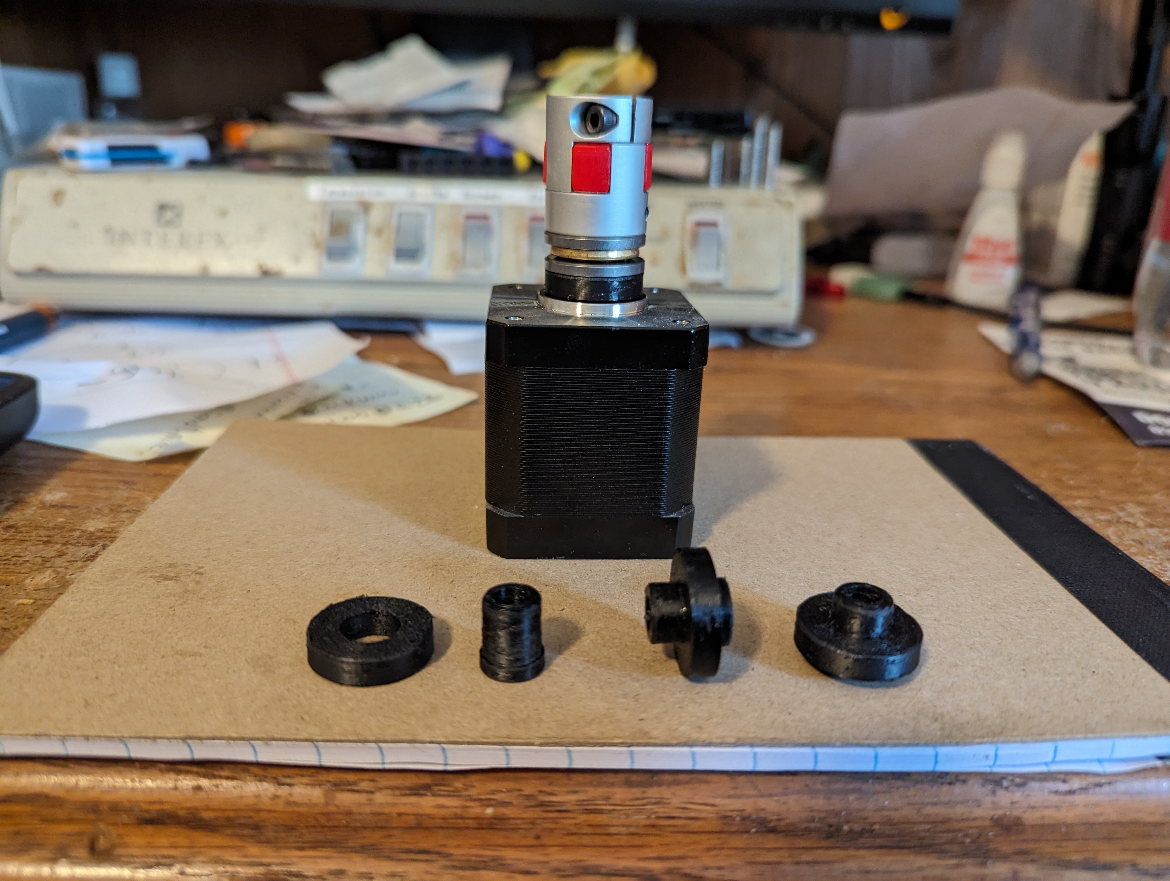 Thrust bearing for ZeroG Hydra  with Stepperonline 42*48 Steppers on Z axis