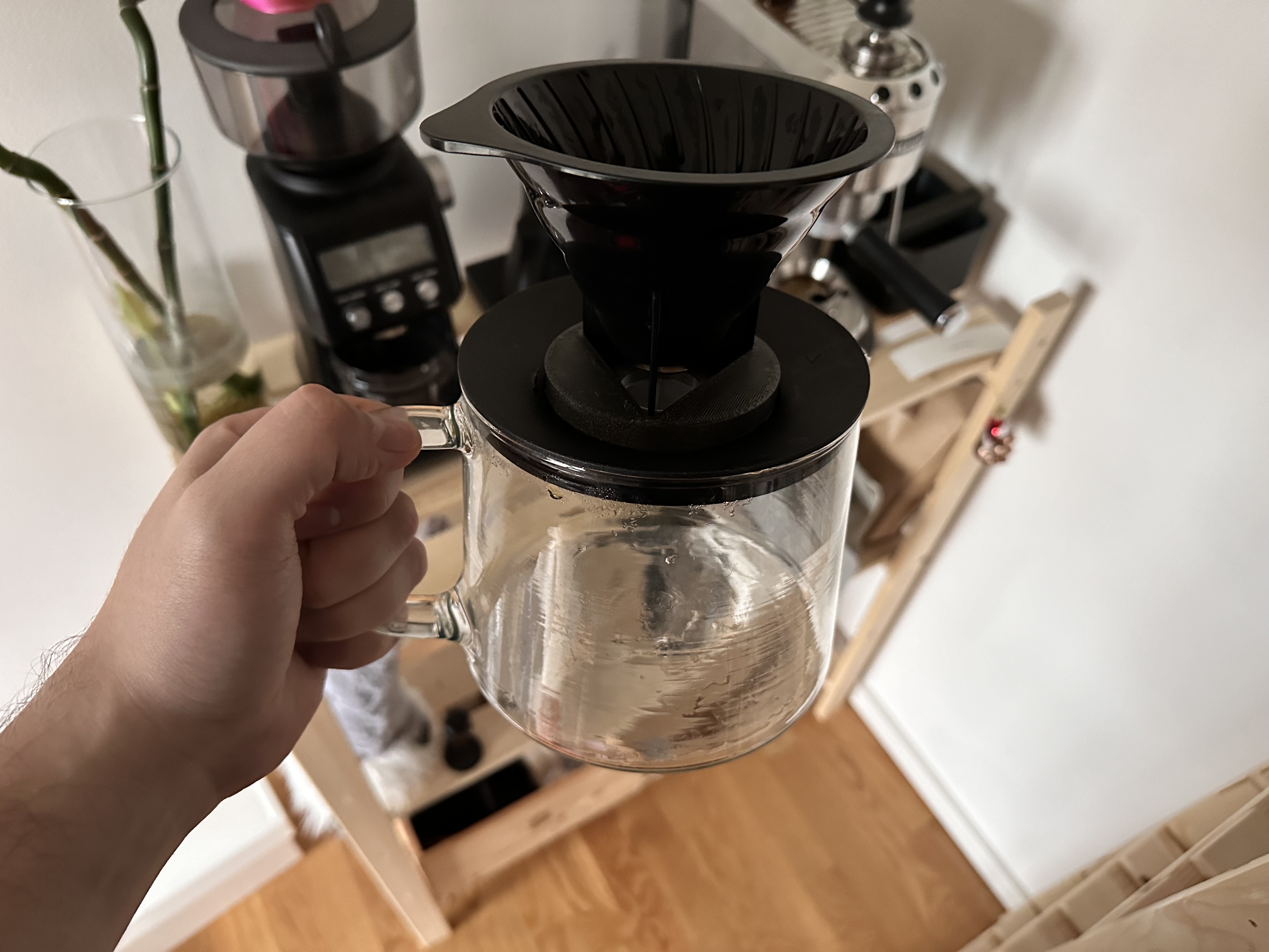 IKEA RIKLIG teapot to V60 dripper adapter by thiagoandf Download free