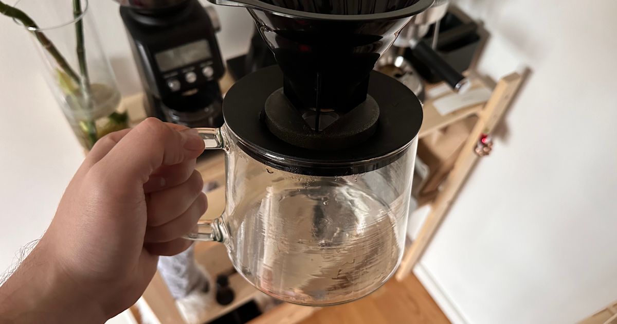 IKEA RIKLIG teapot to V60 dripper adapter by thiagoandf Download free