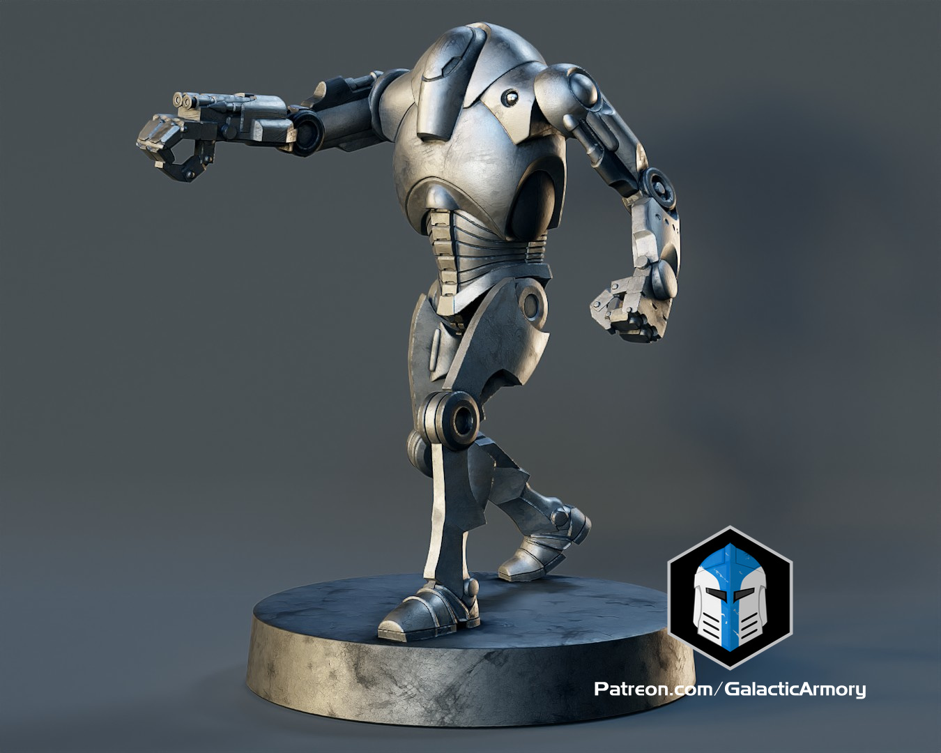 B2 Battle Droid Miniature by Galactic Armory | Download free STL model ...