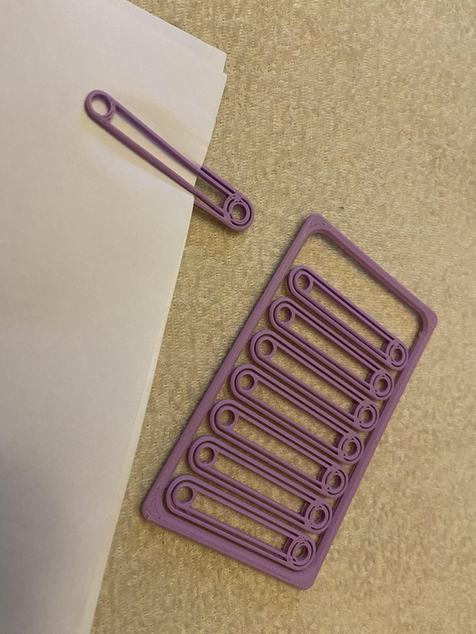Paperclip Card by Niuthon | Download free STL model | Printables.com