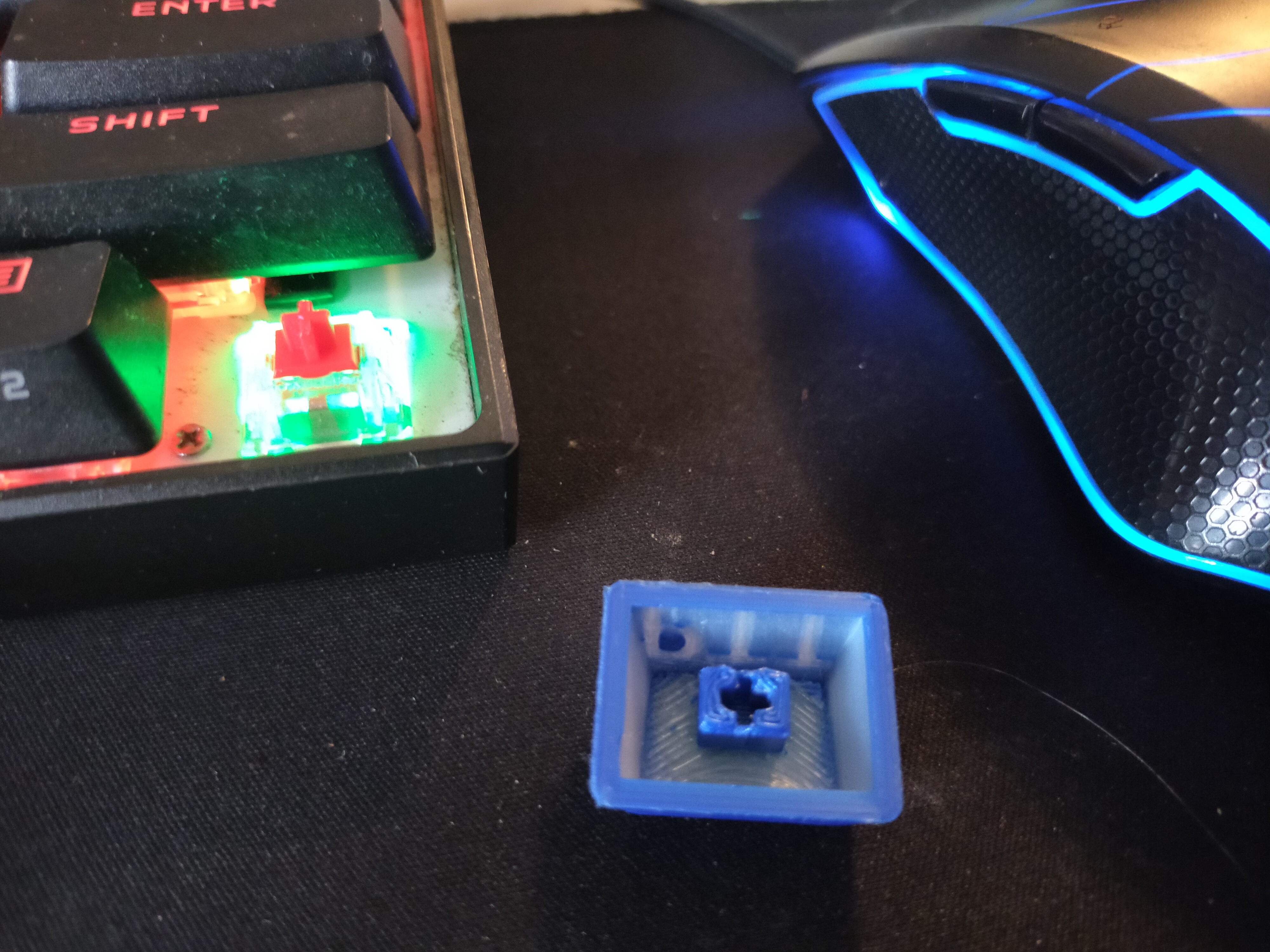 Discord Push to talk Ctrl keycap — miniatura 3