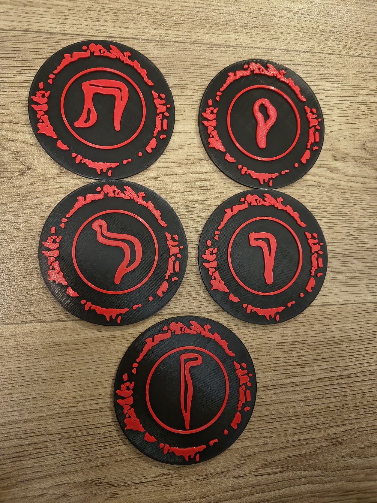 Podtácky Posel Smrti / Black Mirror Coasters