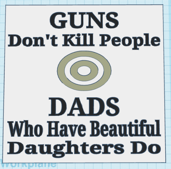 Guns Sign by Phantom Printer | Download free STL model | Printables.com