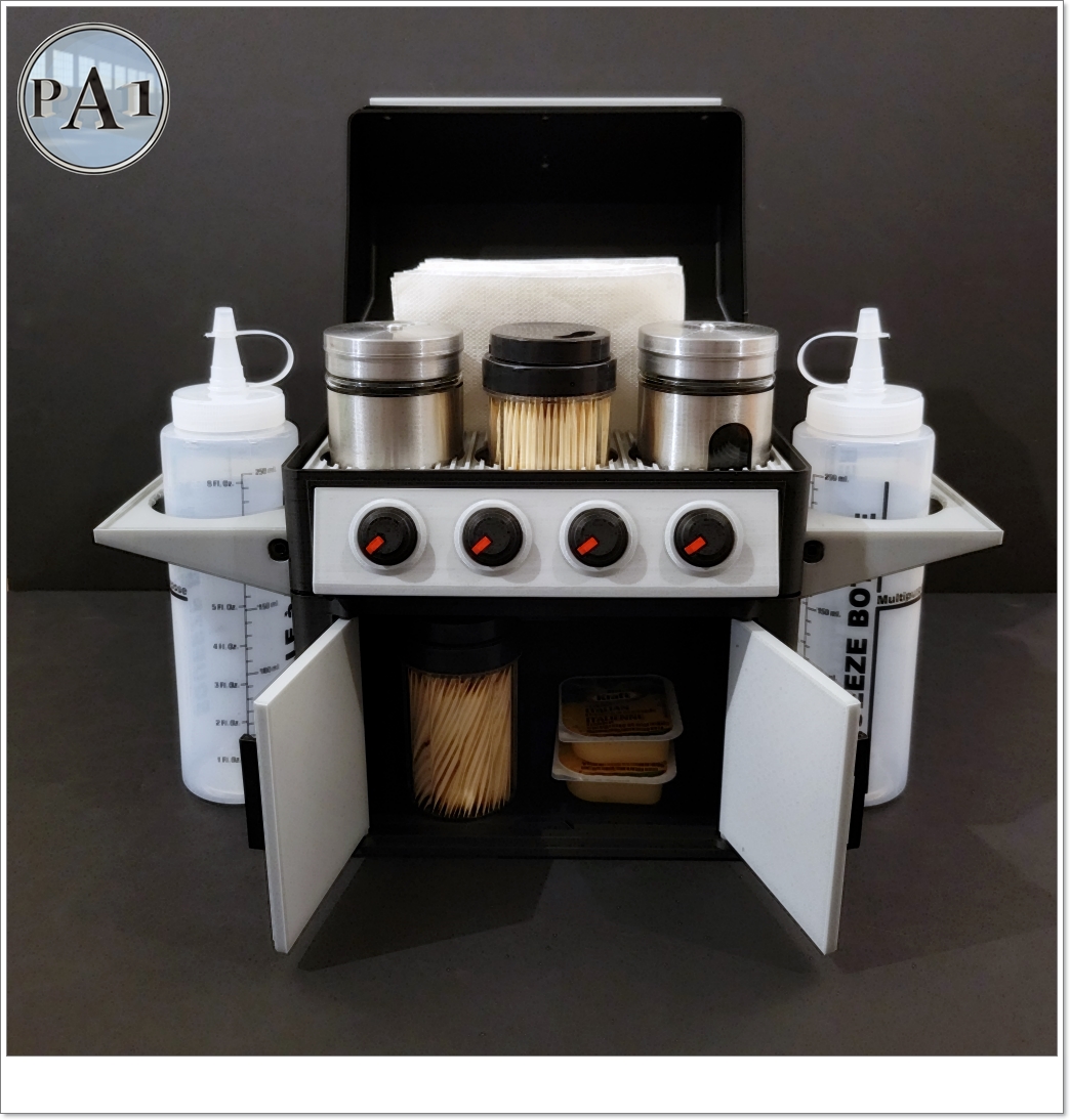 BBQ CONDIMENT HOLDER by PA1_MAKER | Printables Store