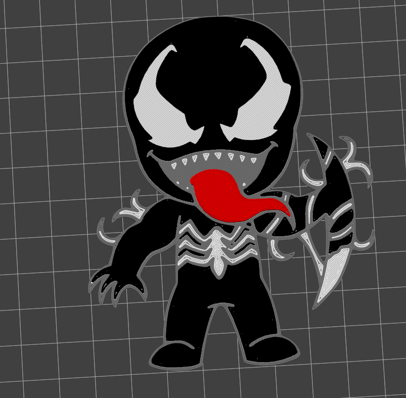 multicolored venom