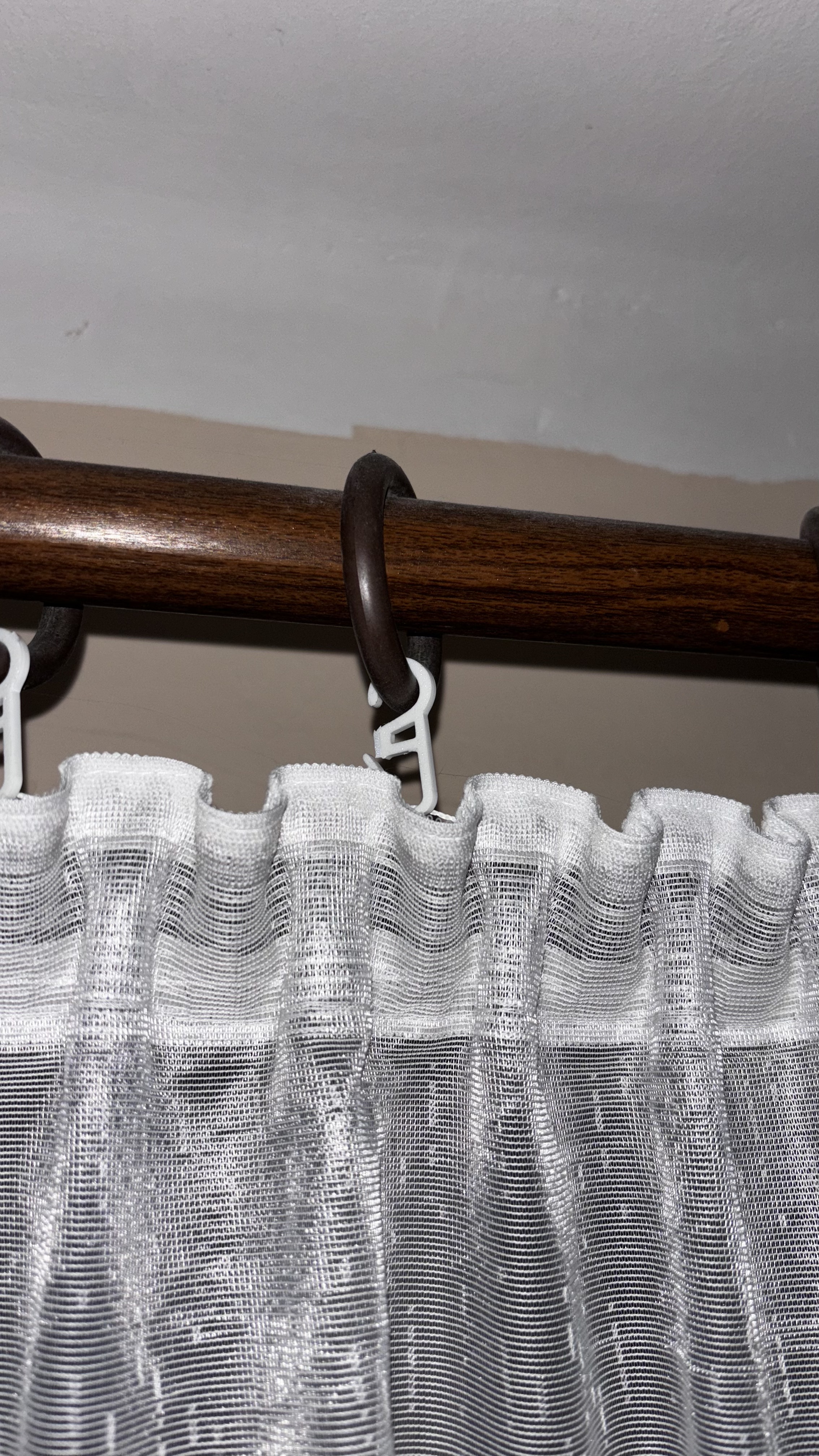 Curtains hook