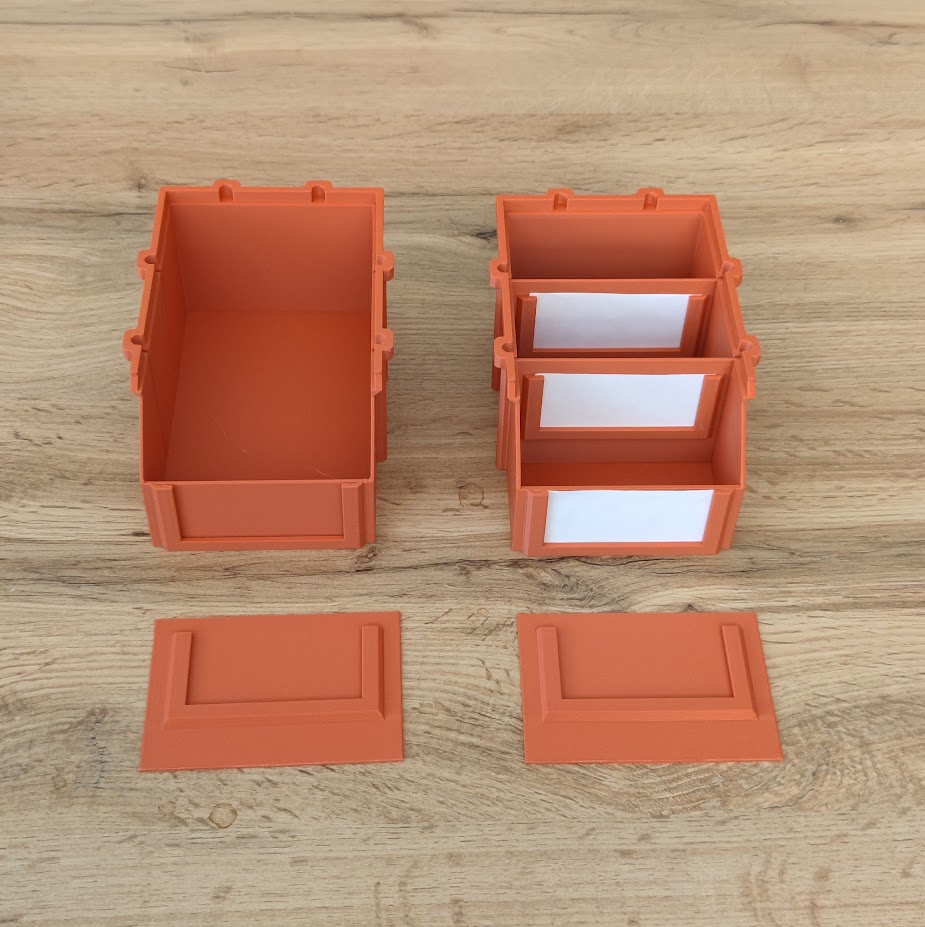 Miniatura 10 do modelo 3D Storage box stackable - two size, two versions