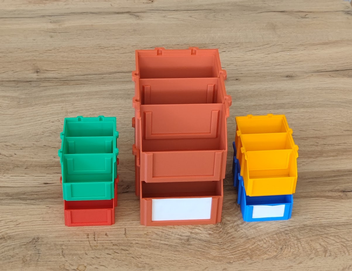 Miniatura 9 do modelo 3D Storage box stackable - two size, two versions