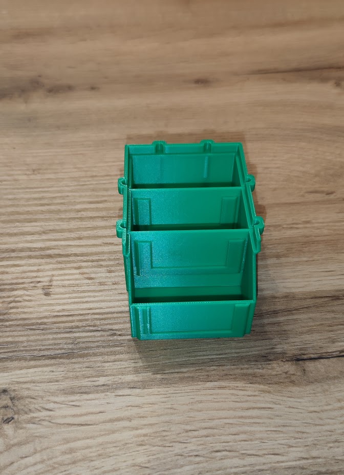 Miniatura 6 do modelo 3D Storage box stackable - two size, two versions